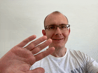 Show hands to gain trust